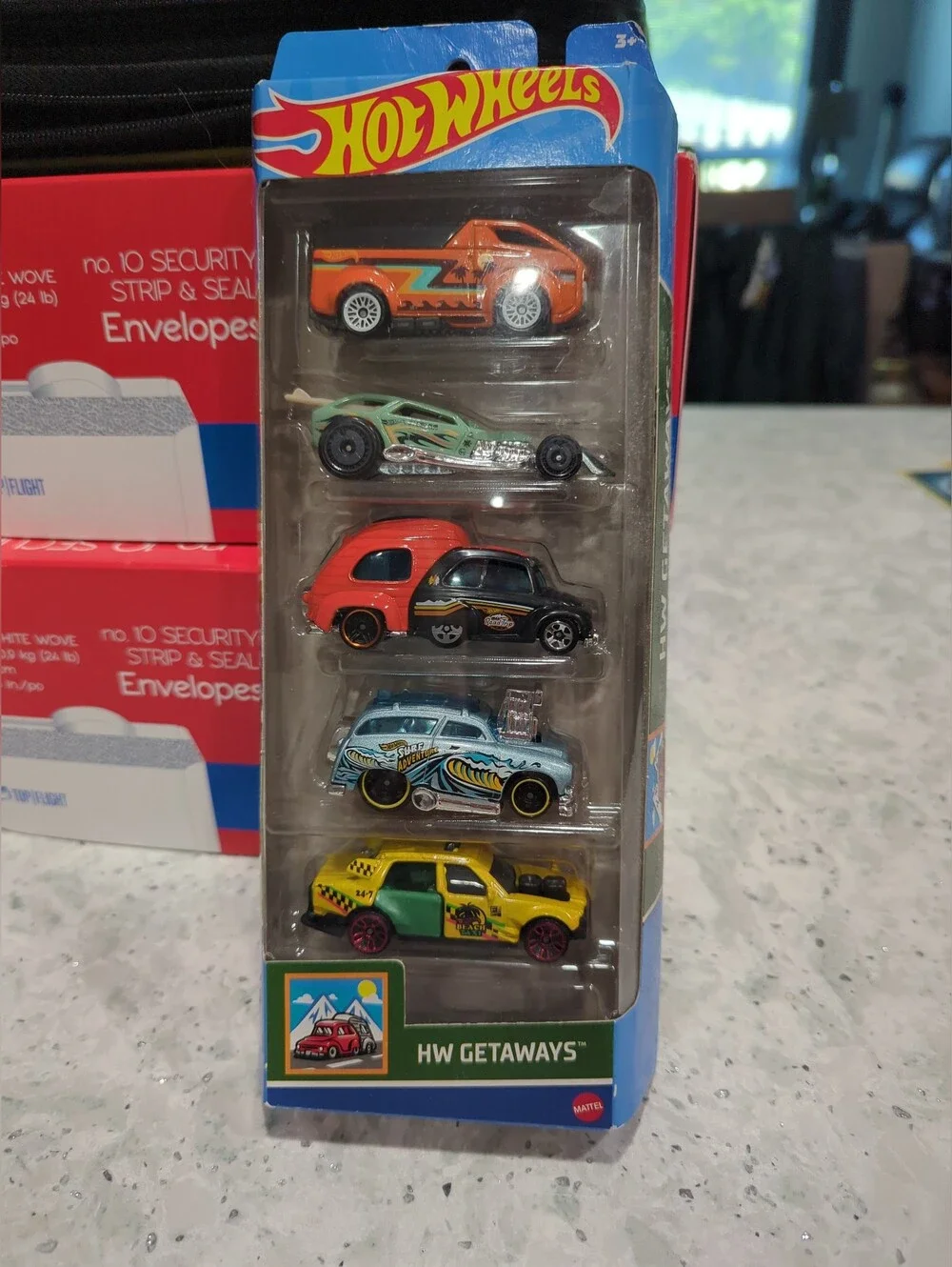 Hot Wheels Getaways 5-Pack - Mixed Colors